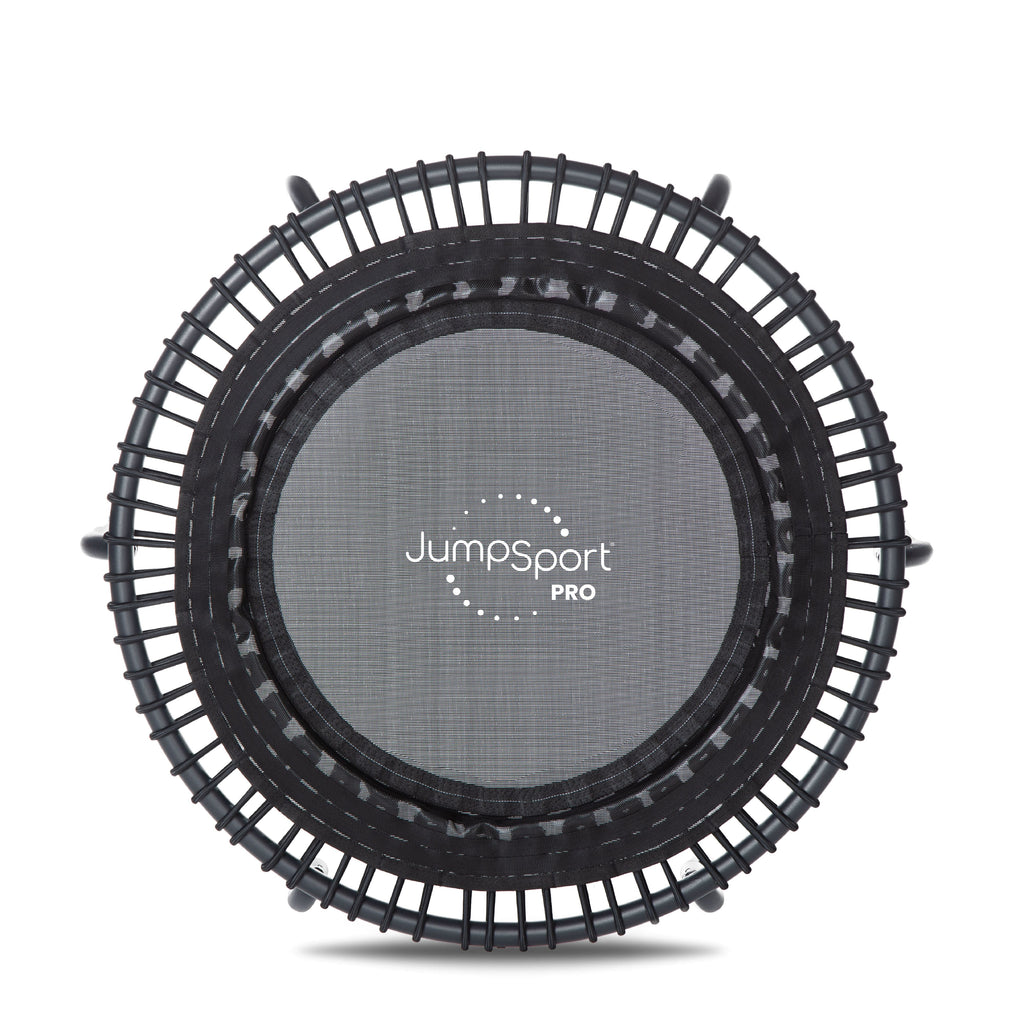 JumpSport 350 PRO Fitness Trampoline Black