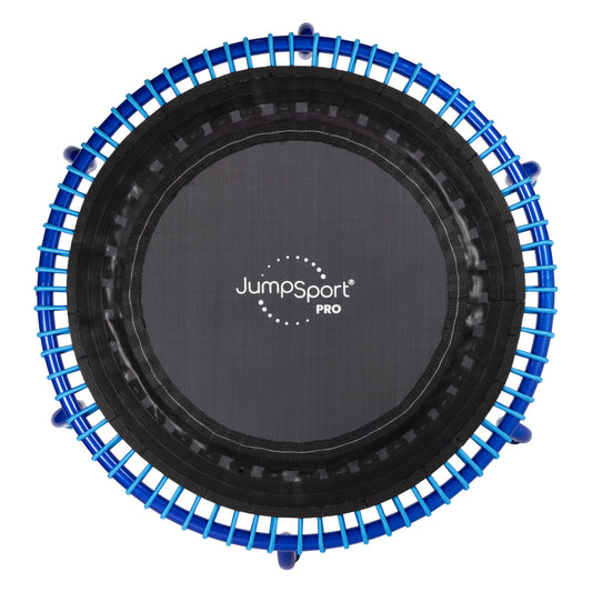 JumpSport 350 PRO Fitness Trampoline True Color Blue